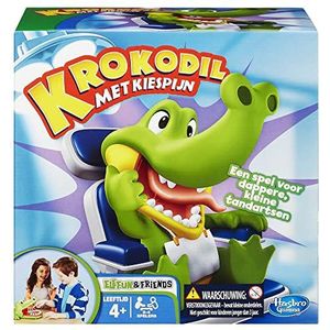 Hasbro Krokodil Met Kiespijn - Grappig spel voor 2-4 spelers vanaf 4 jaar