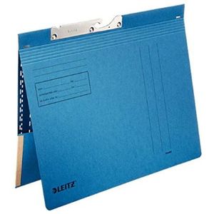 LEITZ Pendelmap Combi met Bag-Manila cardboard-blauw