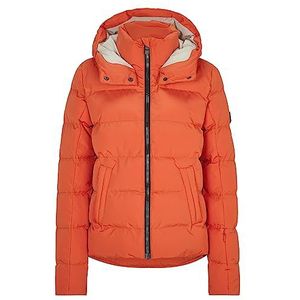 Ziener TUSJA Ski-jack voor dames | warm, ademend, waterdicht, gebrand oranje, maat 34