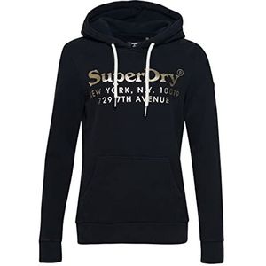 Superdry Sweater met capuchon Trainingspak voor dames, zwart.