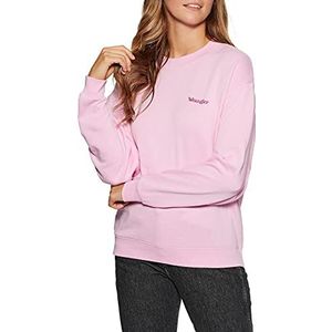 Wrangler Retro sweatshirt dames trainingspak, lavendelroze, S, Lavendel Roze