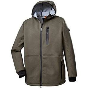 STOY Scuba Herenjas met capuchon, olijf, 5XL, Olijf