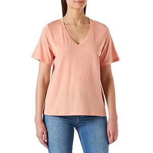 Part Two Pixipw TS T-shirt voor dames, relaxed fit, Koraal Roze