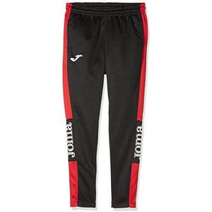 Joma Champion IV Lange broek voor heren, Zwart/Rood