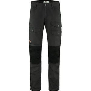 FJALLRAVEN Vidda Pro Ventilated Trs M Lange broek voor heren, donker grijs-zwart, 52