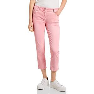 Cecil B376481 Dames Jeans 7/8, Neon roze.