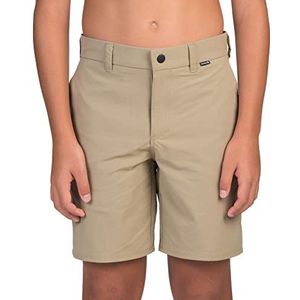 Hurley B Dri-fit Chino Shorts 16 inch jongens, Groen (Khaki)