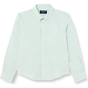 Hackett London Washed Oxford overhemd voor jongens, Groen