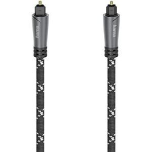 Hama Optische Audiokabel ODT-stekker (Toslink) Metaal 1,5 M