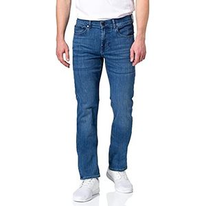 7 For All Mankind Slim Luxe herenjeans Performance Eco Mid Blue, middenblauw