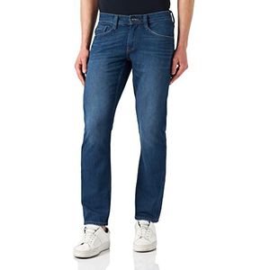 MUSTANG Oregon Tapered Jeans voor heren, donkerblauw 5000-883, 34W/36L, Donkerblauw 5000-883
