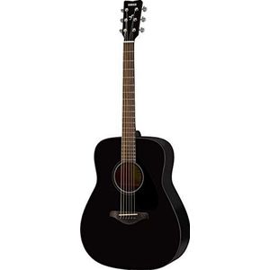 Yamaha FG800 Zwarte westerngitaar - Western akoestische gitaar met authentiek geluid - beginnersgitaar voor volwassenen en tieners - 4/4 gitaar van hout