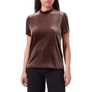 ICHI Ihlavanny Ss2 T-shirt voor dames, 190915/Coffee Bean