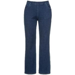 Ulla Popken Jeans Marlene-Large Damesbroek, Donkerblauw denim