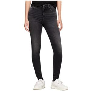 Tommy Hilfiger Nora Md Skn Ah1288 Jeansbroek voor dames, Denim Zwart