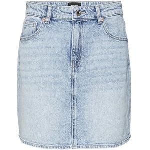 Vero Moda 10301536 Damesrok, Lichtblauw jeans