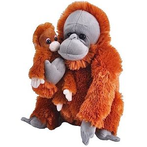 Wild Republic 23476 Orang-oetan pluche voor mama en baby