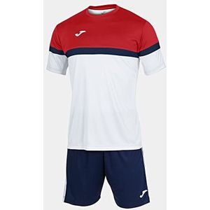 Joma Danubio set, wit/rood, 6XS heren