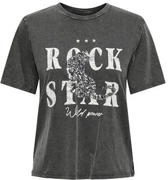 Onllucy Life S/S Tigers Top Box JRS Top Box, Noir, XL