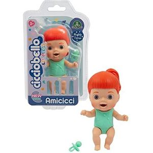 CCB Amicicci Blister Night Rose De nieuwe bodycicci draagt een lichaam als echte baby's en zijn klaar voor dwergen, voor kinderen vanaf 3 jaar, Cc032600, Giochi Preziosi