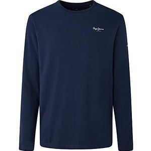 Pepe Jeans Original Basic 2 T-shirt Met Lange Mouwen Blauw L Man
