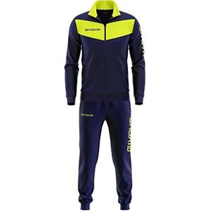 Givova Visa trainingspak, fluorescerend, meerkleurig (blauw/geel)