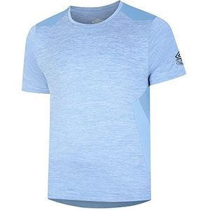 Umbro PRO Training Marl Poly Tee T-shirt, bleu clair, S homme, bleu ciel, S