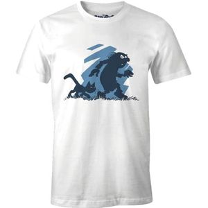 Les Schtroumpfs Mesmurfts005 T-shirt voor heren, 1 stuk, Wit