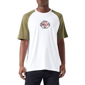 HUGO Mushroom Pyjama T-shirt pour homme, Beige Overflow920, L