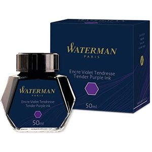 Waterman Inkt voor vulpen, kleur: paars, 50 ml