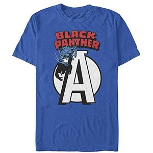 Marvel Unisex Classic Blackpanther Avengers, Bright Blue, XL, Helder blauw