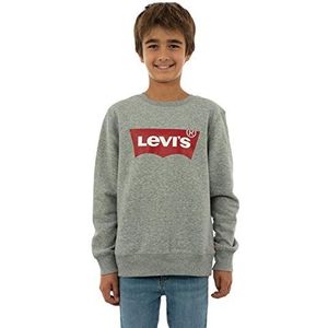 Levi's Kids Lvb Batwing Crewneck Pullover voor kinderen, grey heather
