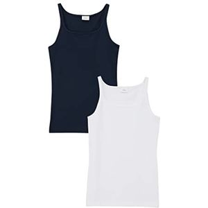 s.Oliver Set van 2 tanktops voor meisjes, 2 stuks, Blauw