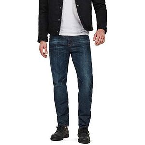 G-STAR RAW 3D-tapered jeans voor heren in losse pasvorm, blauw (Dk Aged 89)