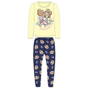 Disney 2-delige pyjama voor baby's, kinderen, 1 m tot 23 maanden, licentie, Paw Patrol, uniseks, kinderen, 2 stuks, Geel.