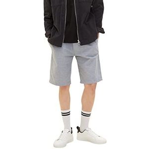 TOM TAILOR Denim Bermuda Shorts Homme, 21993 - Medium Grey Yarn Dye Stripe, M