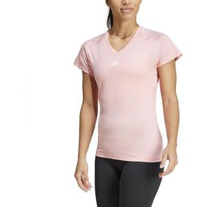adidas AEROREADY Train Essentials Minimal Branding V-hals T-shirt voor dames