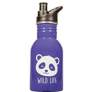 Greenyway Drinkfles voor kinderen, motief: panda, wit (GW-B061)