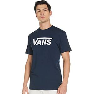 Vans Vans Classic T-shirt voor heren, Blauw (zwart/wit)