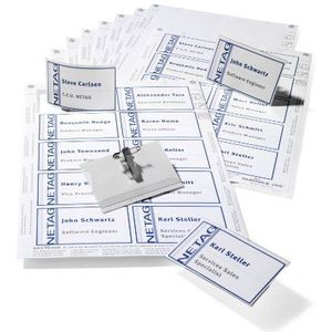 Durable 818200 ID-kaarthouder met combinatietang, 54 x 90 mm, 20 stuks