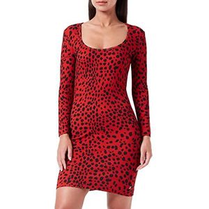 Just Cavalli dames jurk, 306s Mars Red