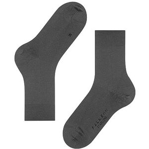 FALKE Stabilizing Wool Everyday stabiliserende sokken met compressiezone rond de enkel effen ademend klimaatregulerend geurremmende wol 1 paar, Grijs (Dark Grey 3070)