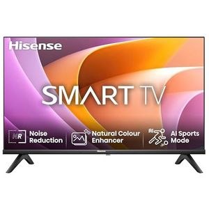Hisense 32 inch HD Ready 32E43NT, VIDAA U7 Smart TV, Game Mode, Werkt met Alexa, DVB-T2/S2 HEVC 10 tuner, Lativu