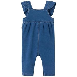 NAME IT Nbfhanna Swe Dnm Overall 4307-tr B Spijkerbroek voor babymeisjes, Medium blauwe denim
