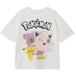 NAME IT NKFSELMA Pokémon SS RLX TOP Box BFU T-shirt voor meisjes, Jet Stream, SS, Jet Stream