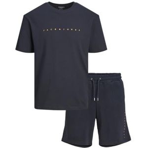 JACK & JONES Jjestartee Ss & Pack Star Shorts Mp Pls Jjestartee Ss & Pack Star Shorts Mp Pls heren (2 stuks), Navy Blauw, 4XL