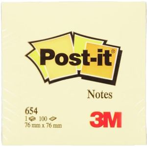 Post-It FT500072937 zelfklevende notitieblok, 76 x 76 mm, 100 stuks