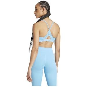 adidas Aeroreact Training Light-Support 3-Stripes Sportbeha voor dames