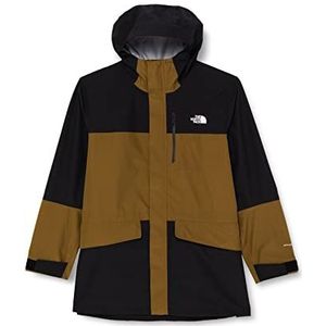 THE NORTH FACE Dryzzle All Weather Herenjas, Olive-Tnf Military Black, M, Olive-Tnf Military Black
