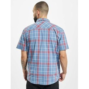 Brandit Roadstar herenshirt, Rood/Blauw